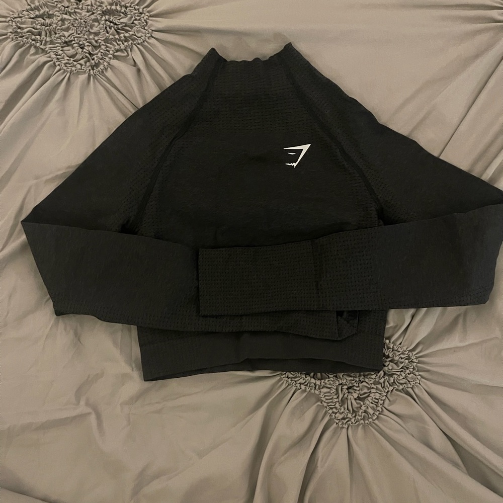 Gymshark high neck cropped top